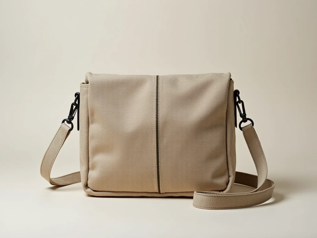 Hemp crossbody bag