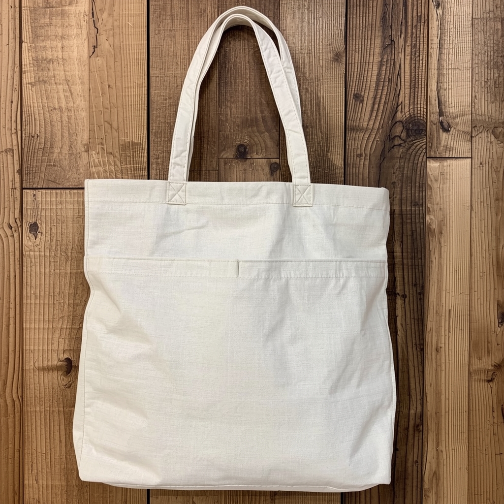 Organic cotton tote bag